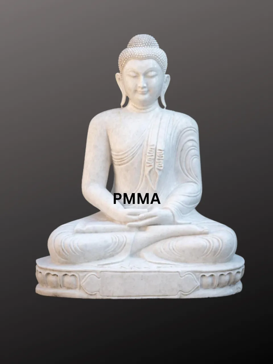 Marble Buddha statue
