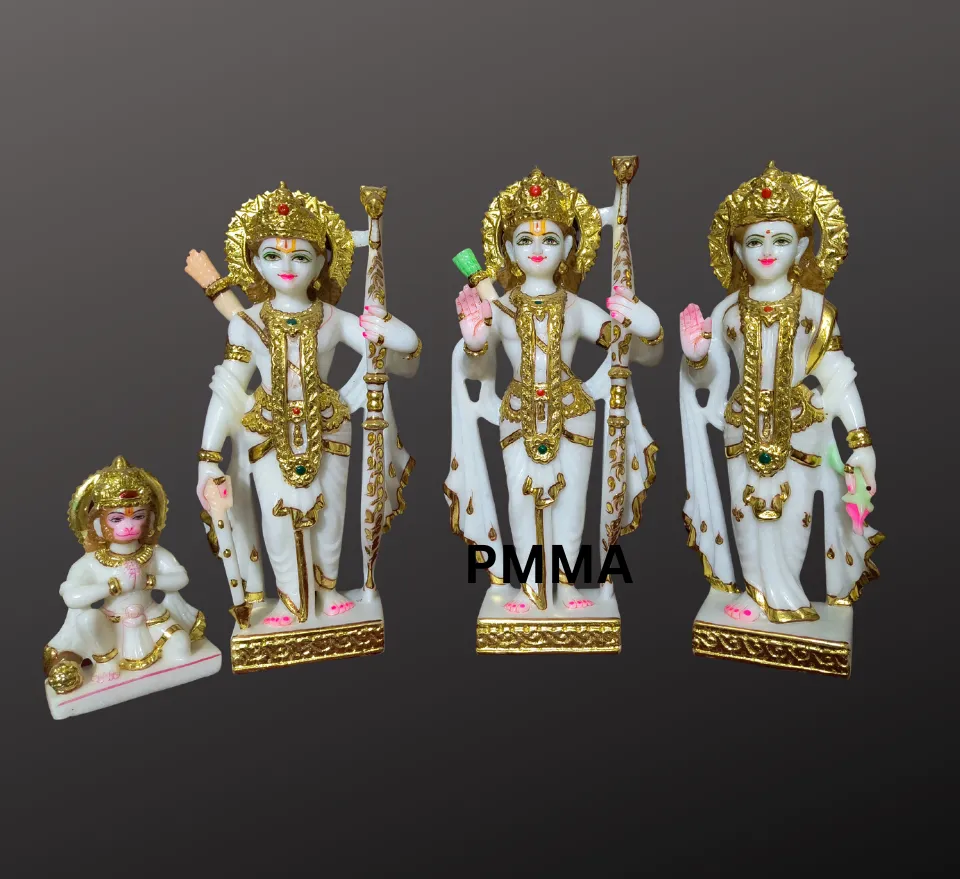 Marble Ram Darbar statue